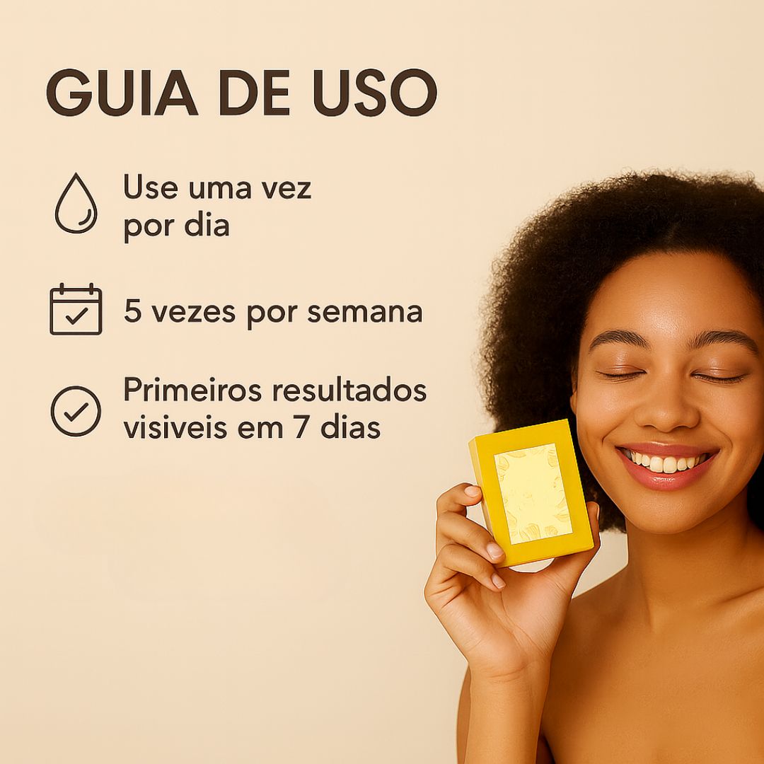 Sabonete de Cúrcuma e Ácido Kójico | Lumena™